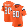 Greg Dulcich Denver Broncos  Team Game Jersey -  Orange