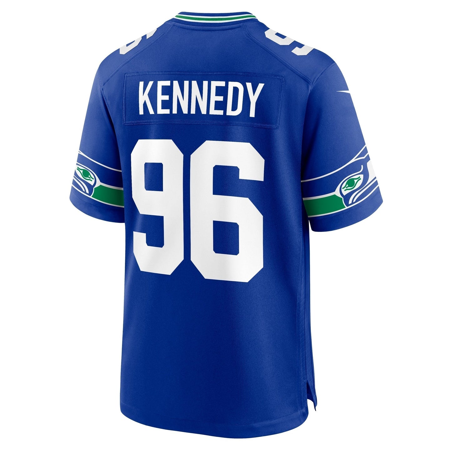 Cortez Kennedy Seattle Seahawks  Throwback Retired   Game Jersey - Royal