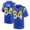 Hunter Long Los Angeles Rams  Home Game Jersey - Royal