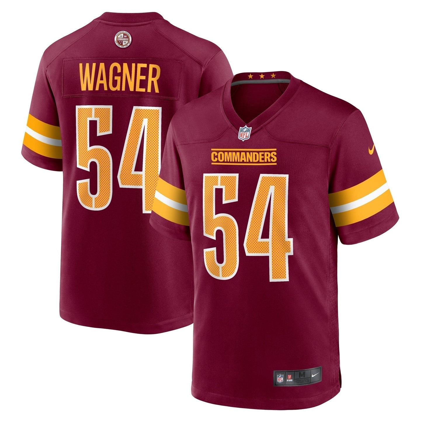 Bobby Wagner Washington Commanders   Game Jersey -  Burgundy