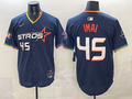 Men's Houston Astros Tatsuya Imai #45 Navy 2025 City Connect Limited Player Jersey