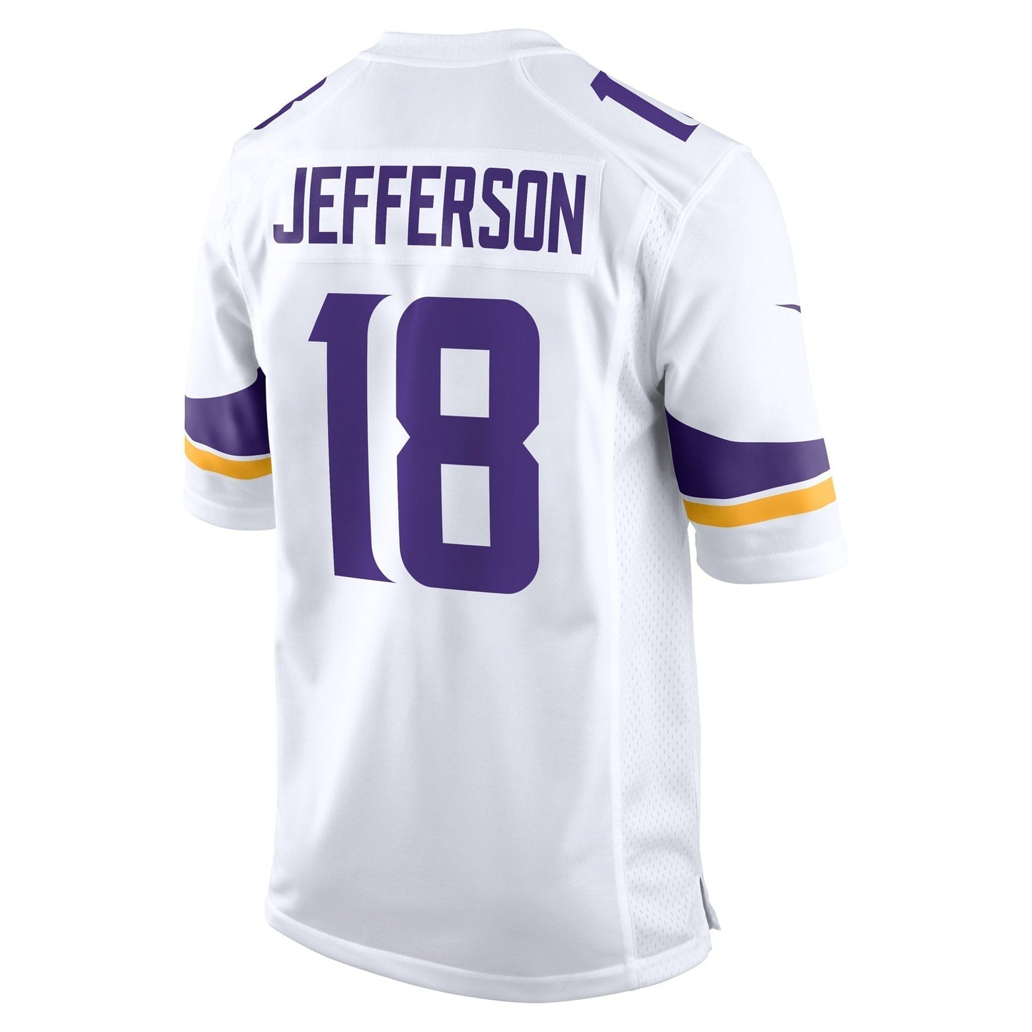 Justin Jefferson Minnesota Vikings  Game   Jersey - WhiteYOUTH