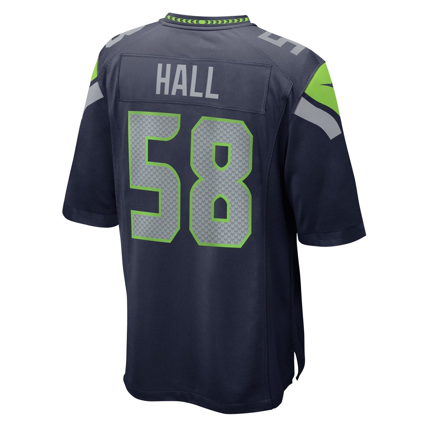 Derick Hall Seattle Seahawks   Game Jersey -  College Navy