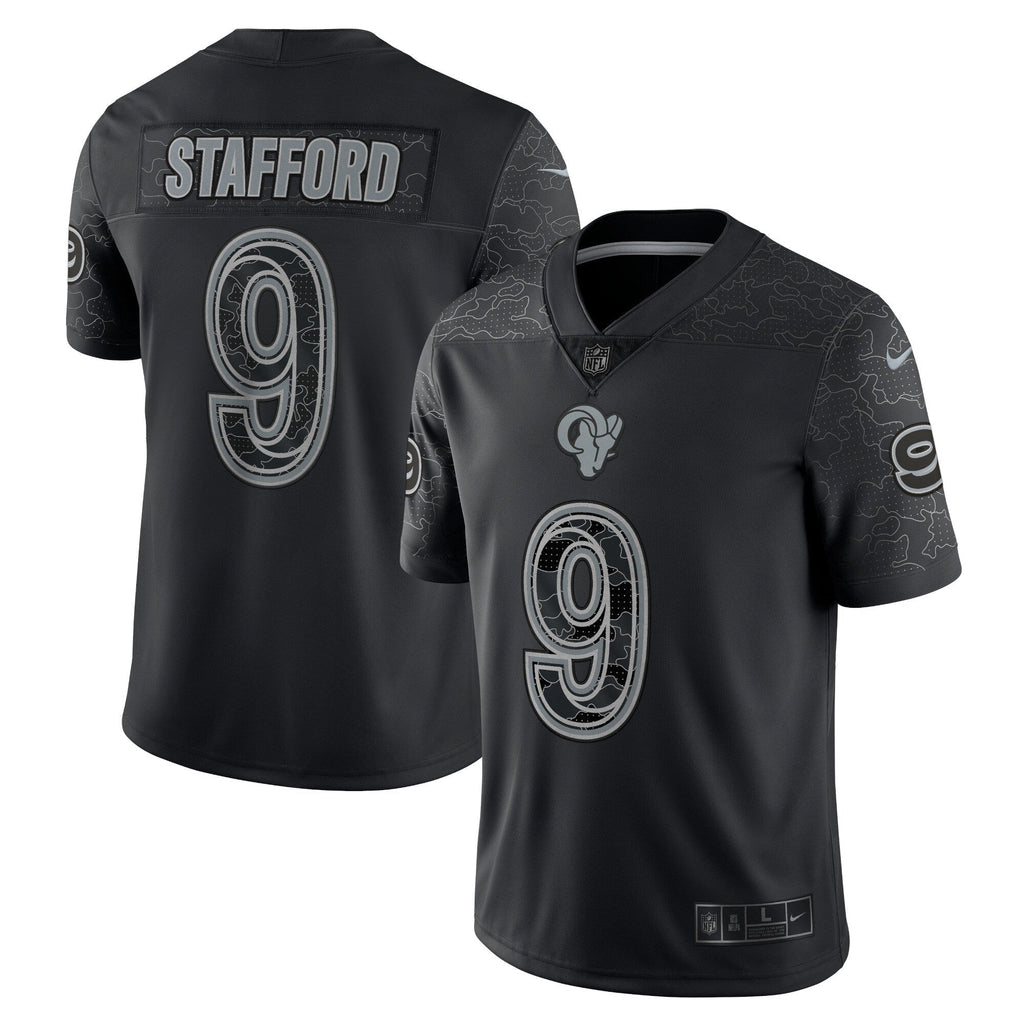 Matthew Stafford Los Angeles Rams  RFLCTV Limited Jersey - Black