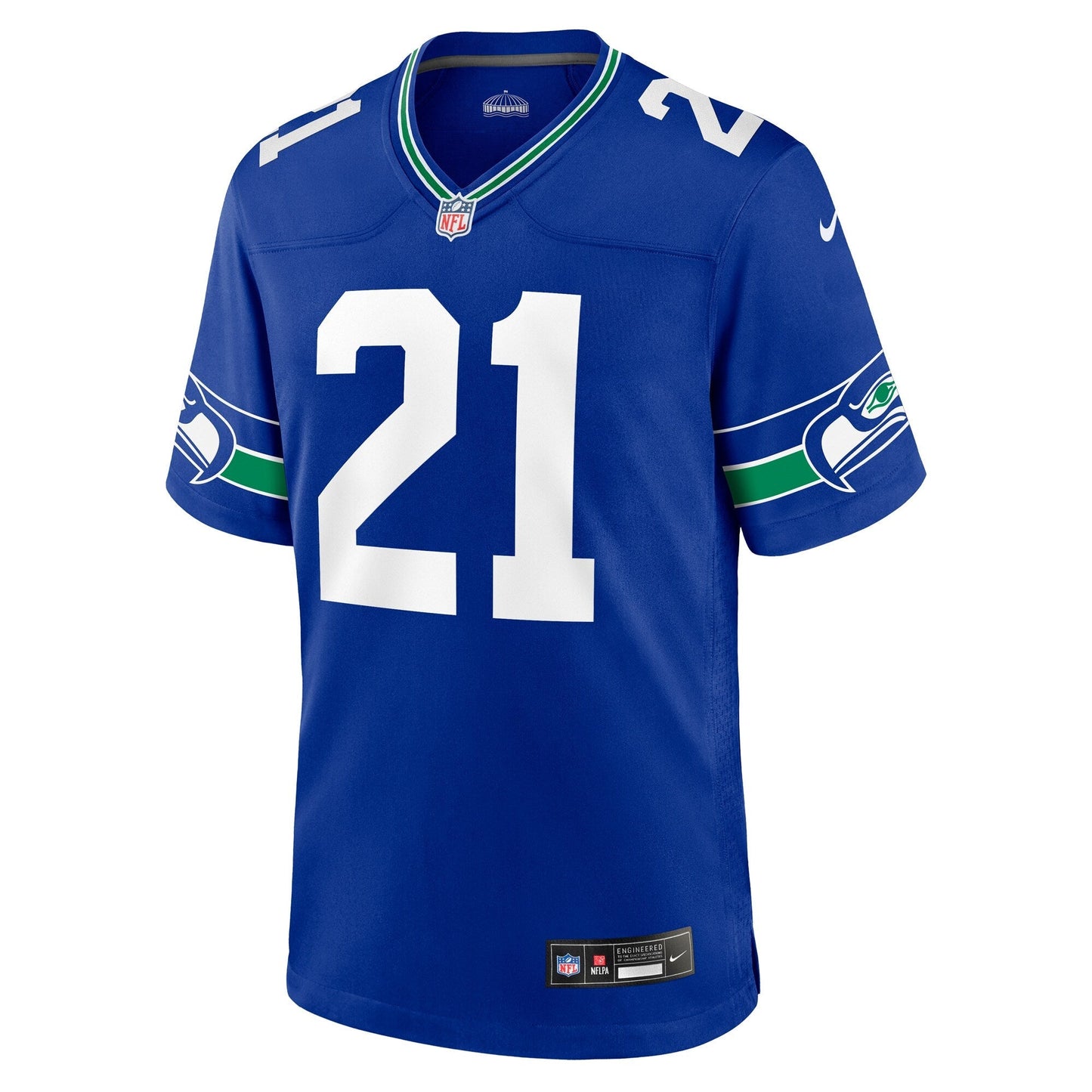 Devon Witherspoon Seattle Seahawks  Throwback   Game Jersey - Royal