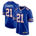Mike Edwards Buffalo Bills   Game Jersey -  Royal