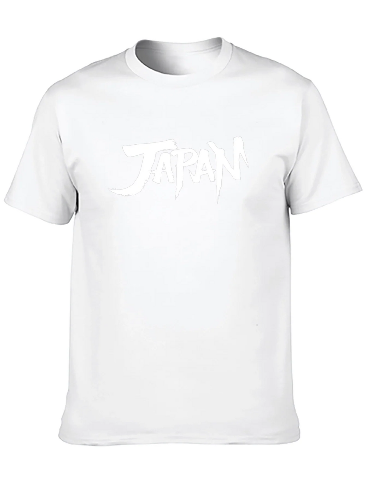 Japan Graphic Tee - Black Cotton Casual T-Shirt