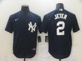 Men's New York Yankees Derek Jeter Navy Replica Baseball Jersey