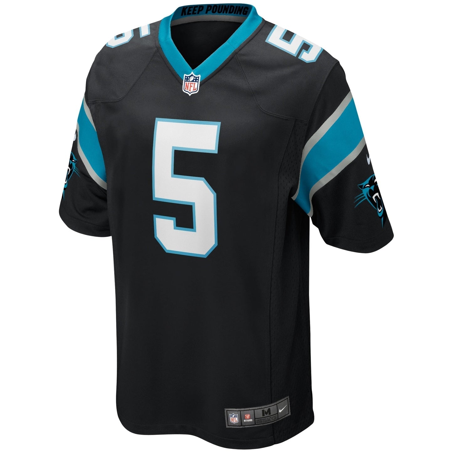 Teddy Bridgewater Carolina Panthers  Game   Jersey - Black
