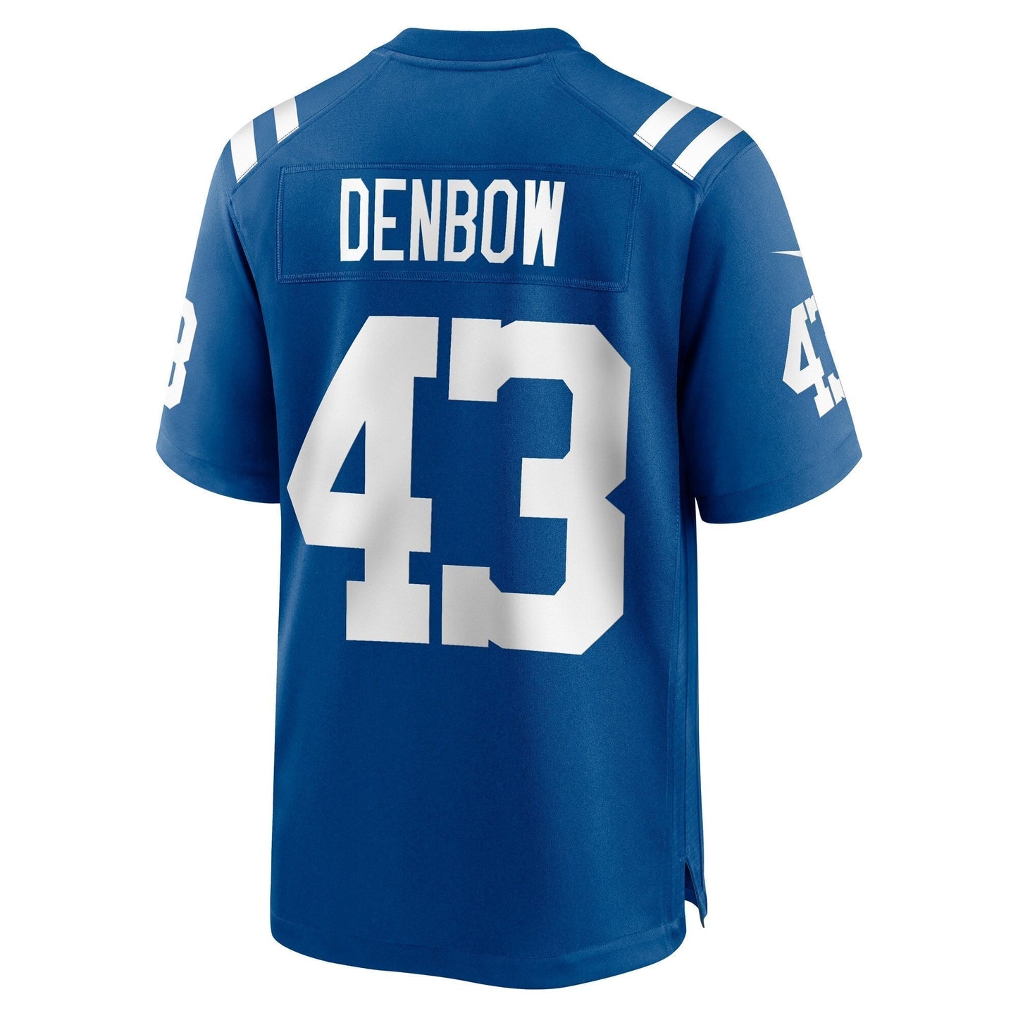 Trevor Denbow Indianapolis Colts  Game   Jersey - Royal