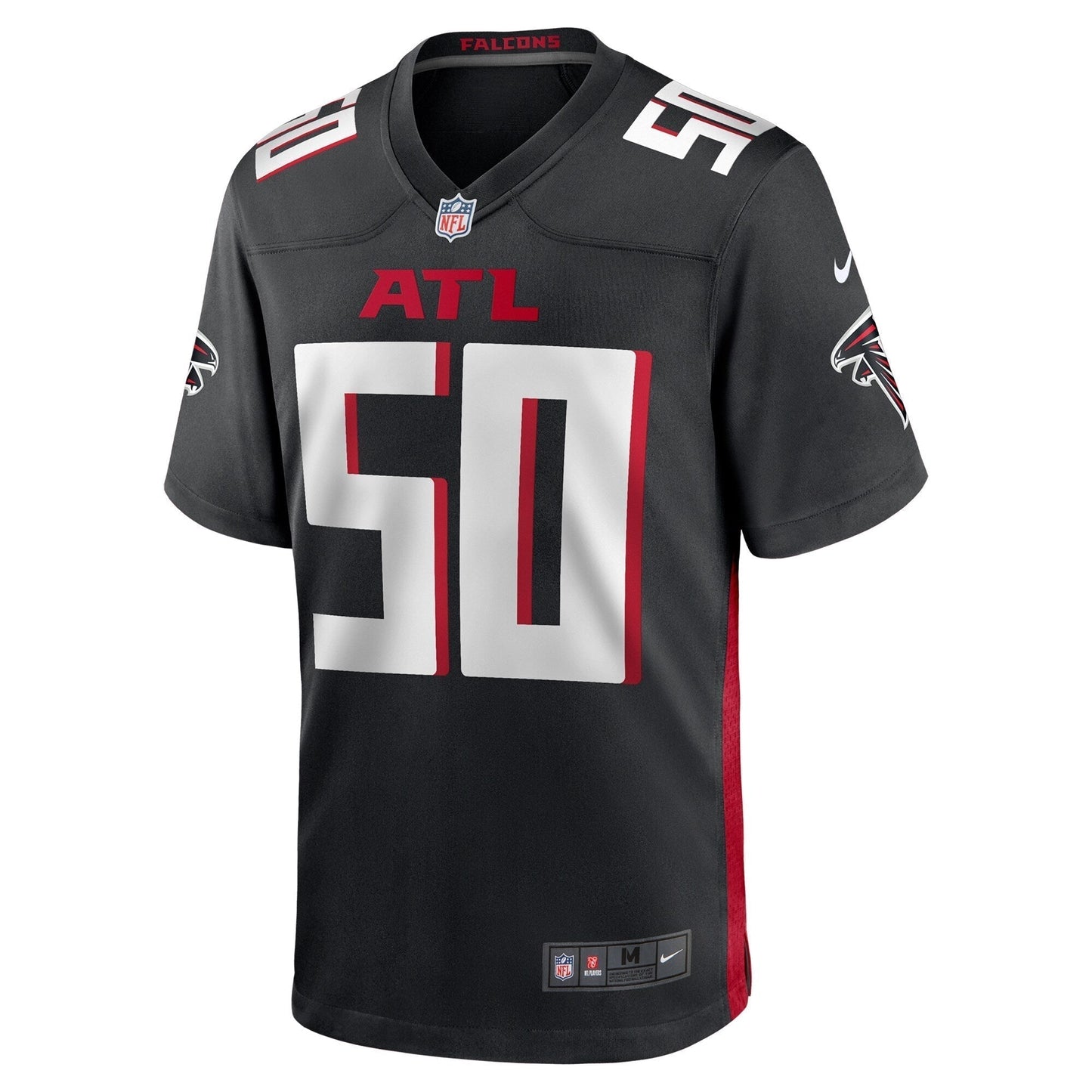 James Smith-Williams Atlanta Falcons  Team Game Jersey -  Black