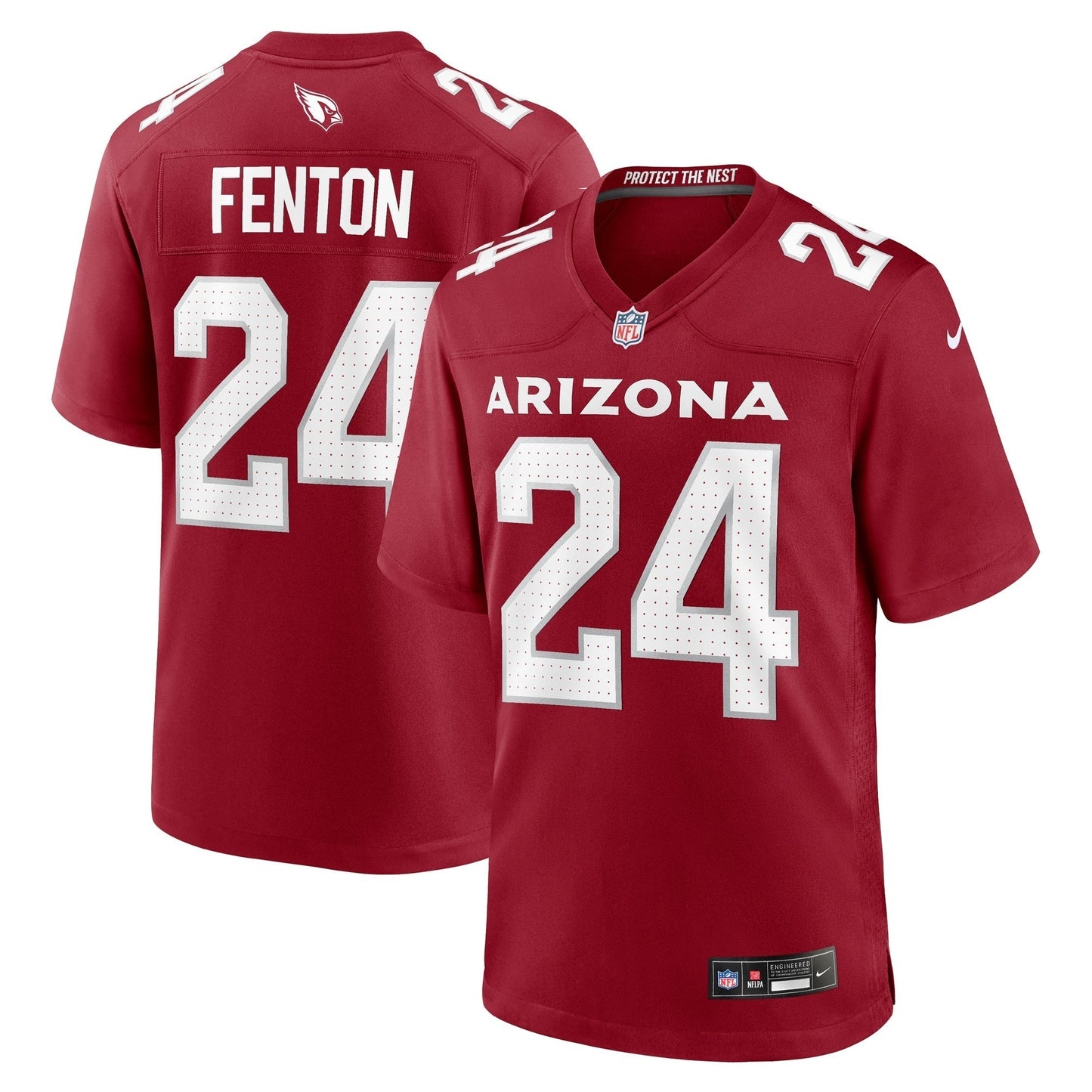 Rashad Fenton Arizona Cardinals  Game   Jersey - Cardinal