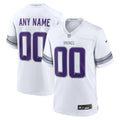 Minnesota Vikings  Alternate Custom Game Jersey - White