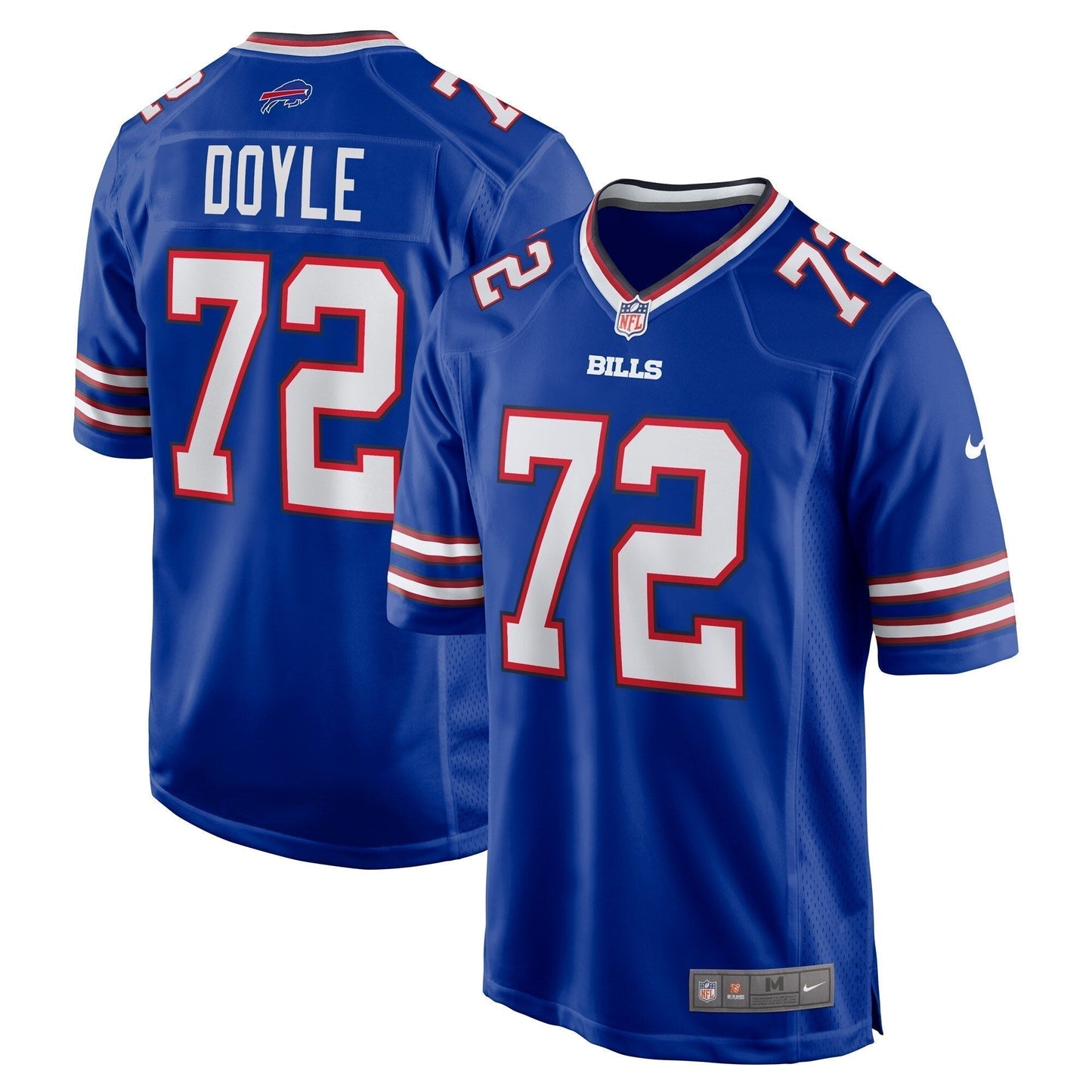 Tommy Doyle Buffalo Bills  Game   Jersey - Royal