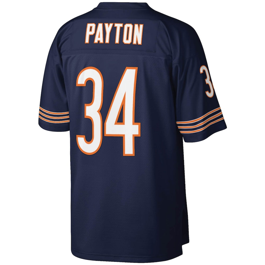 C.Bears #34 Walter Payton  Navy Legacy Replica Jersey