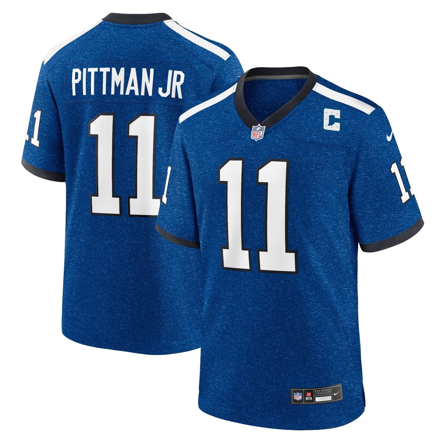 Indiana Nights Michael Pittman Jr. Indianapolis Colts  Alternate Game Jersey - Blue