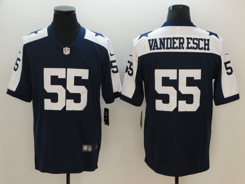 Men's Dallas Cowboys Leighton Vander Esch Navy Alternate Limited Game Jersey