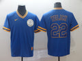 Men's Milwaukee Brewers Christian Yelich  Blue Player Jersey