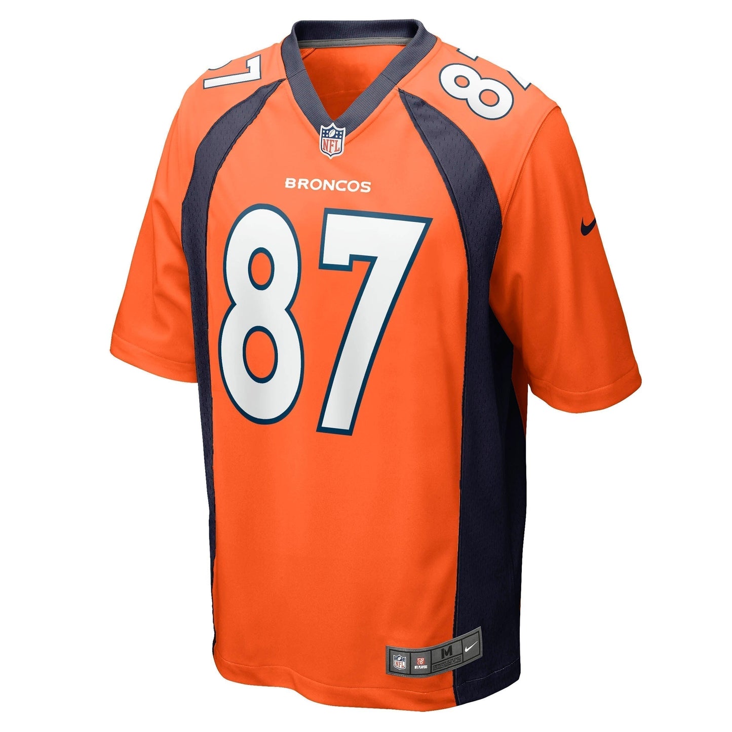 Ed McCaffrey Denver Broncos  Game Retired   Jersey - Orange
