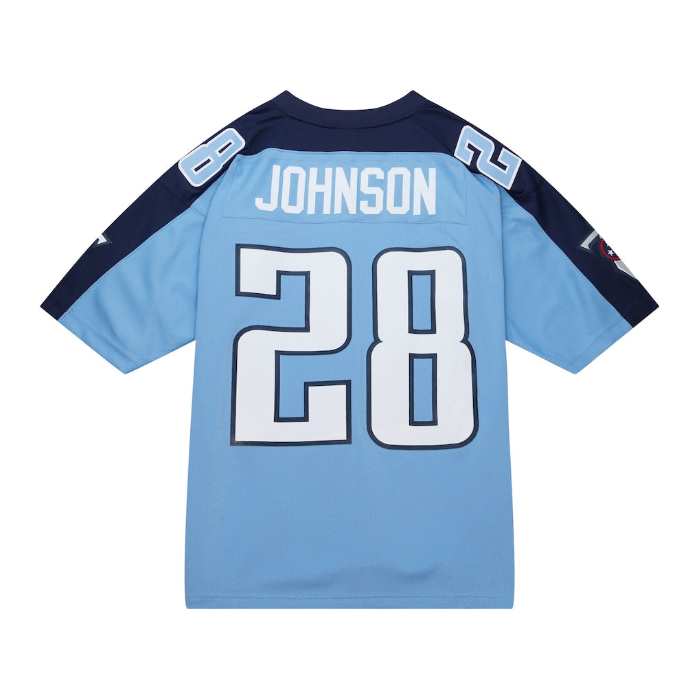 T.Titans #28 Chris Johnson  Light Blue Legacy Replica Jersey