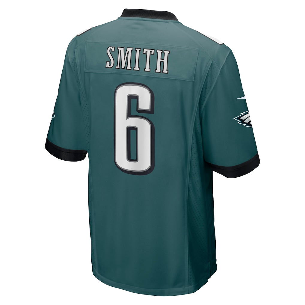 P.Eagles #6 DeVonta Smith Midnight Green Player Game Jersey