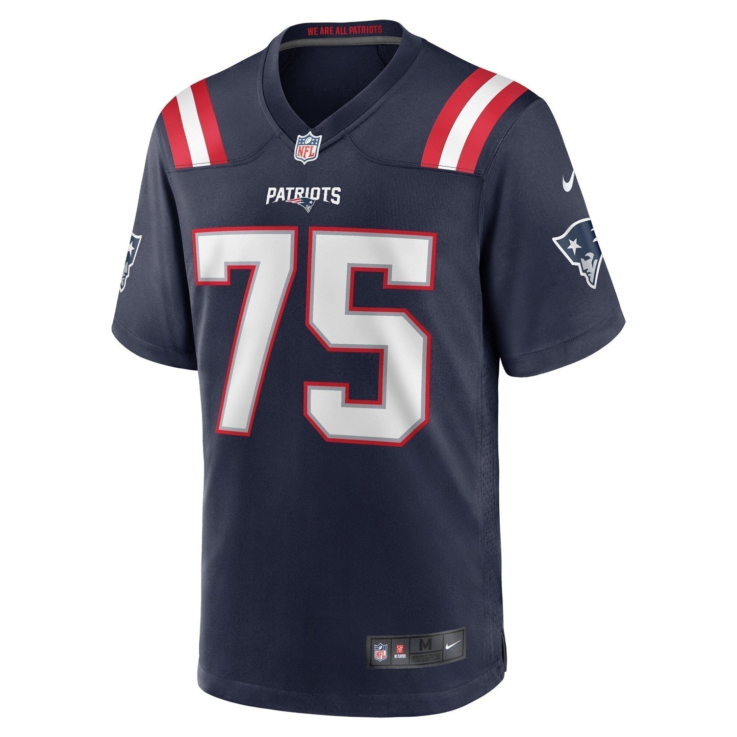Conor McDermott New England Patriots  Home Game   Jersey - Navy