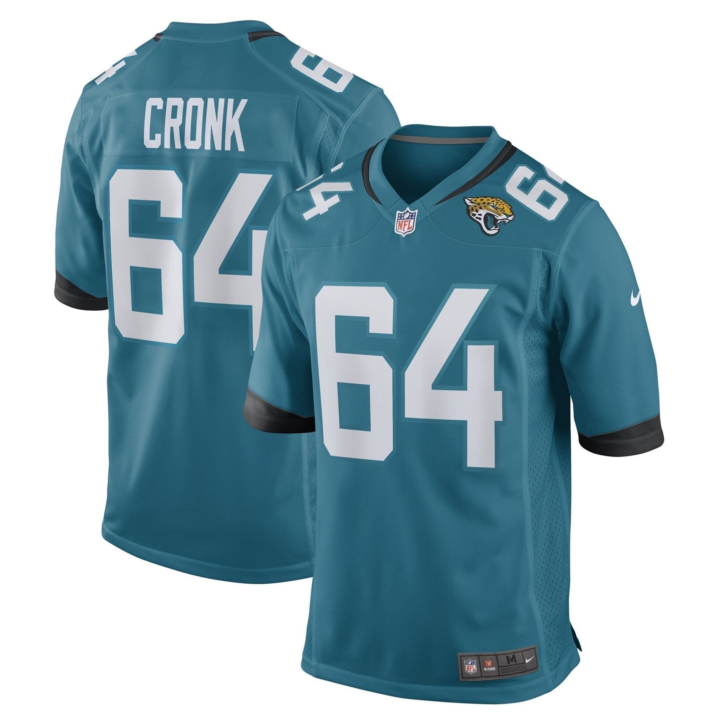 Coy Cronk Jacksonville Jaguars  Game   Jersey - Teal