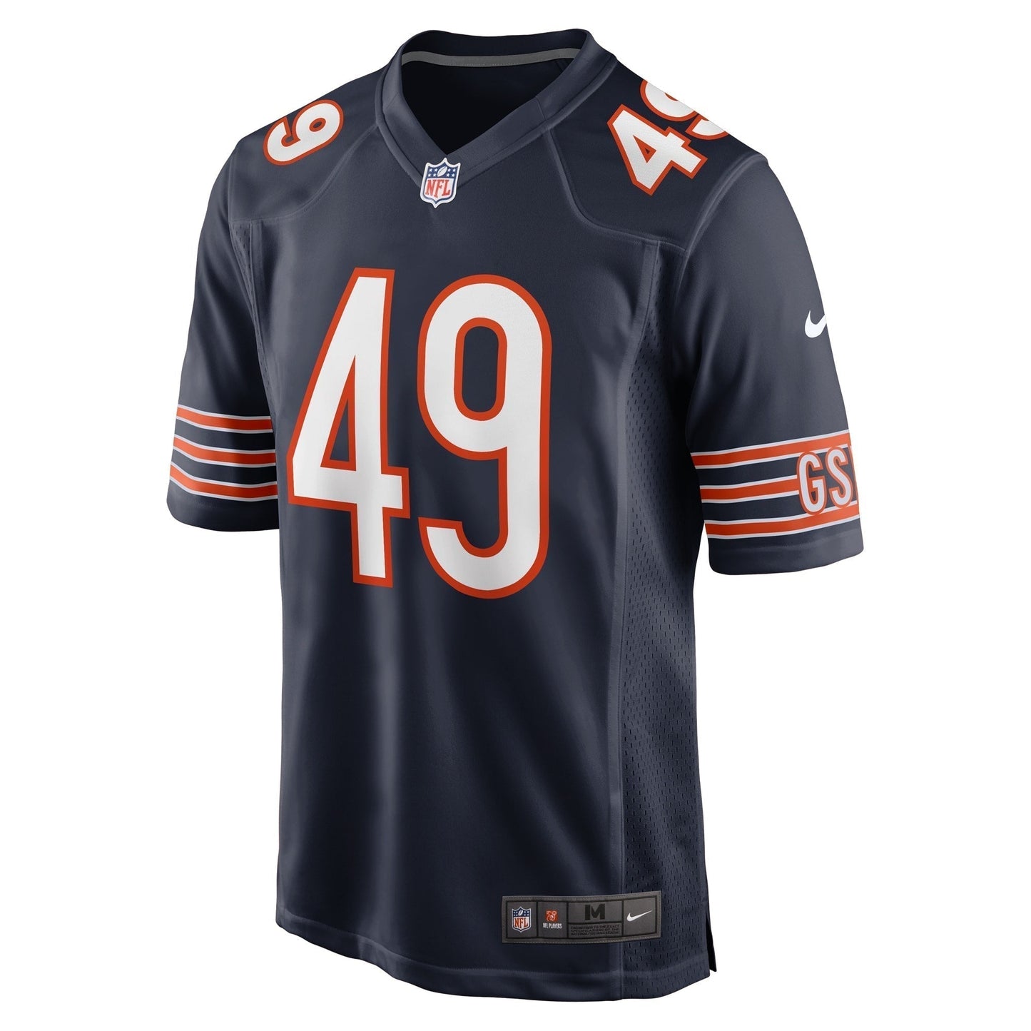 Tremaine Edmunds Chicago Bears  Game   Jersey - Navy