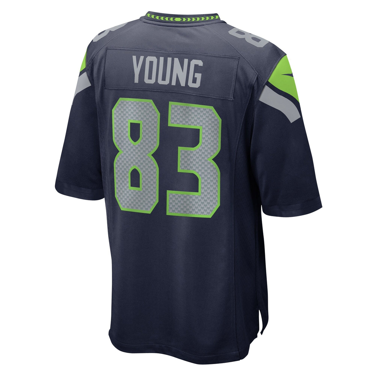 Dareke Young Seattle Seahawks   Game Jersey -  College Navy