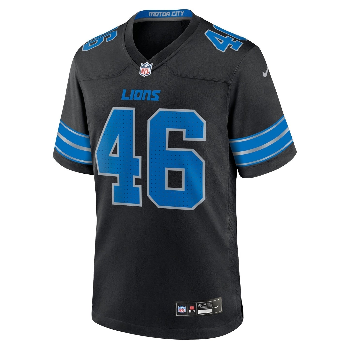 Jack Campbell Detroit Lions  2nd Alternate Game Jersey - Black