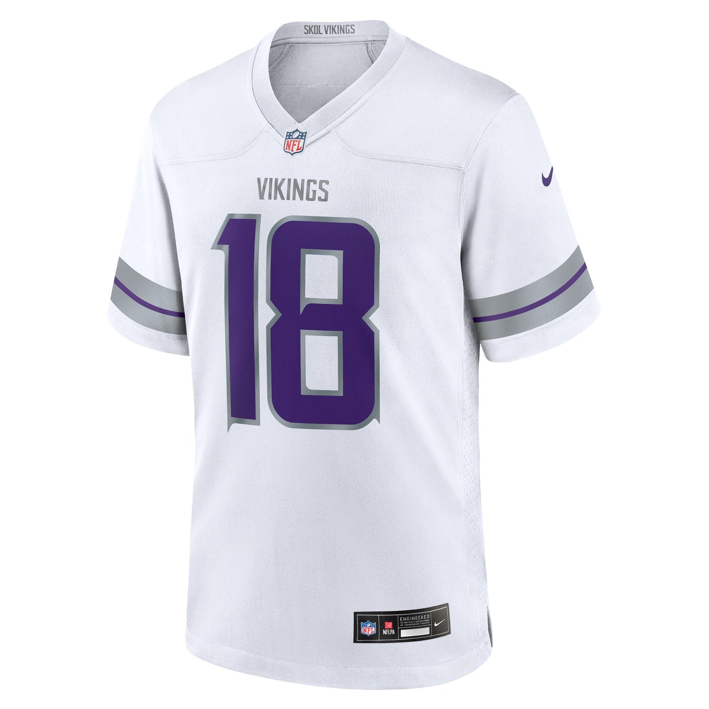 Justin Jefferson Minnesota Vikings  Alternate Game   Jersey - White