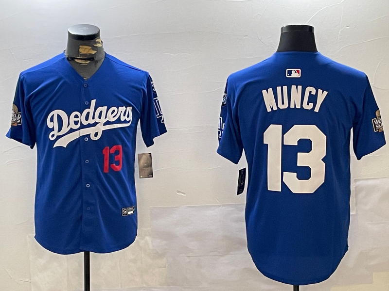 Men's Los Angeles Dodgers Max Muncy Royal Game Player Jersey