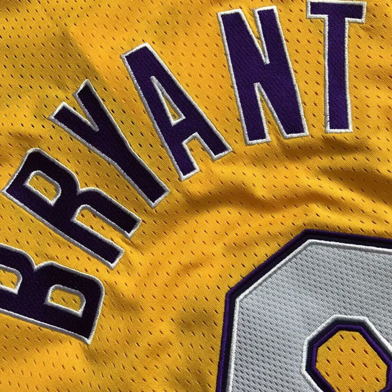 Kobe Bryant 1999-2000 Yellow 8# Retro Jersey