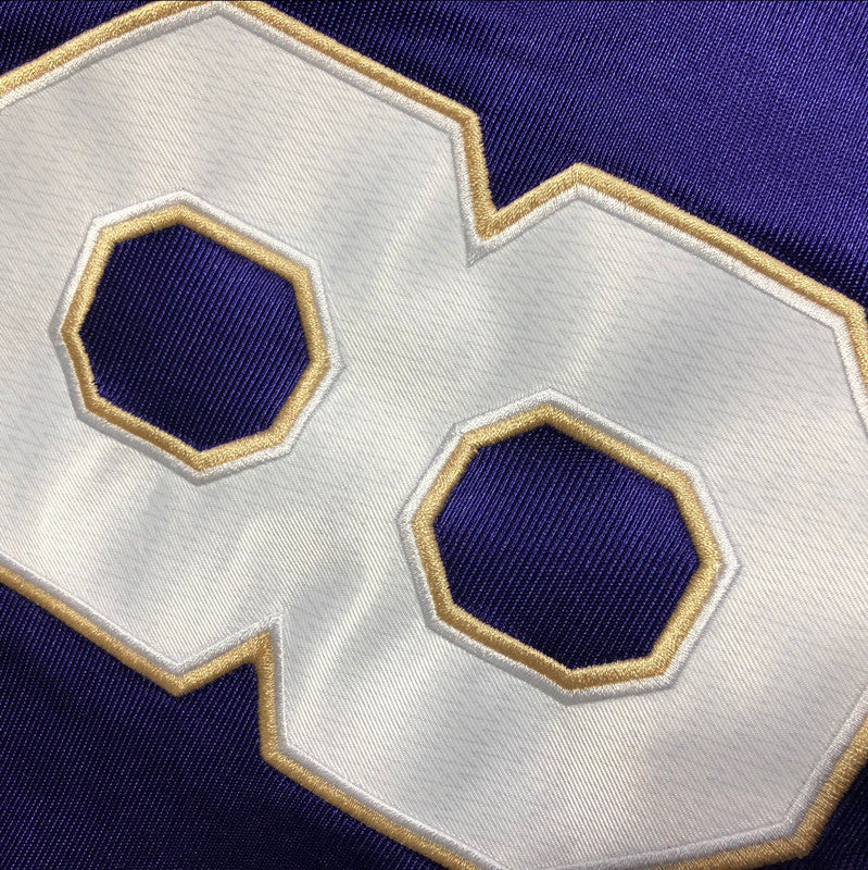 Kobe Bryant 2020 Hall of Fame Purple Fully Embroidered 8# Jersey