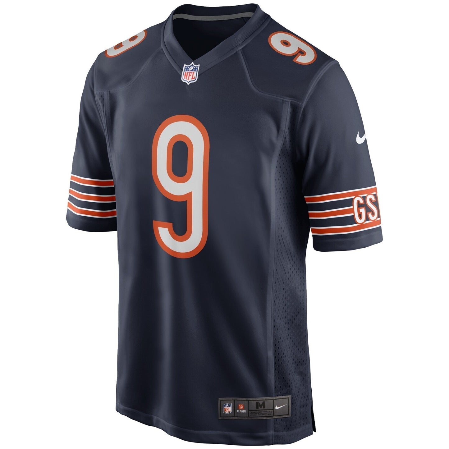 Jim McMahon Chicago Bears  Game Retired   Jersey - Navy