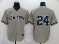 Men's New York Yankees Gary Sanchez Gray Replica Player Name Jersey