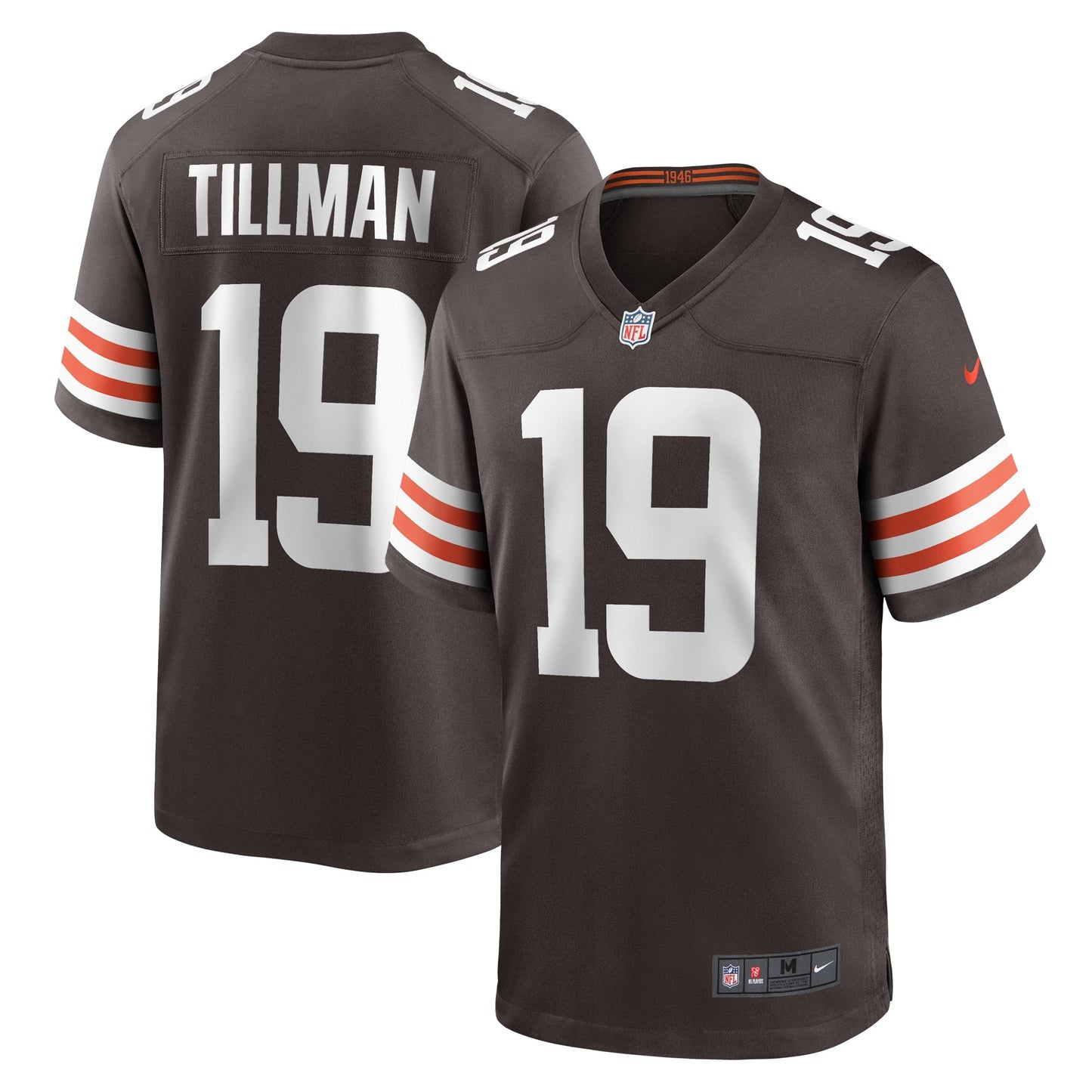Cedric Tillman Cleveland Browns  Game Jersey - Brown