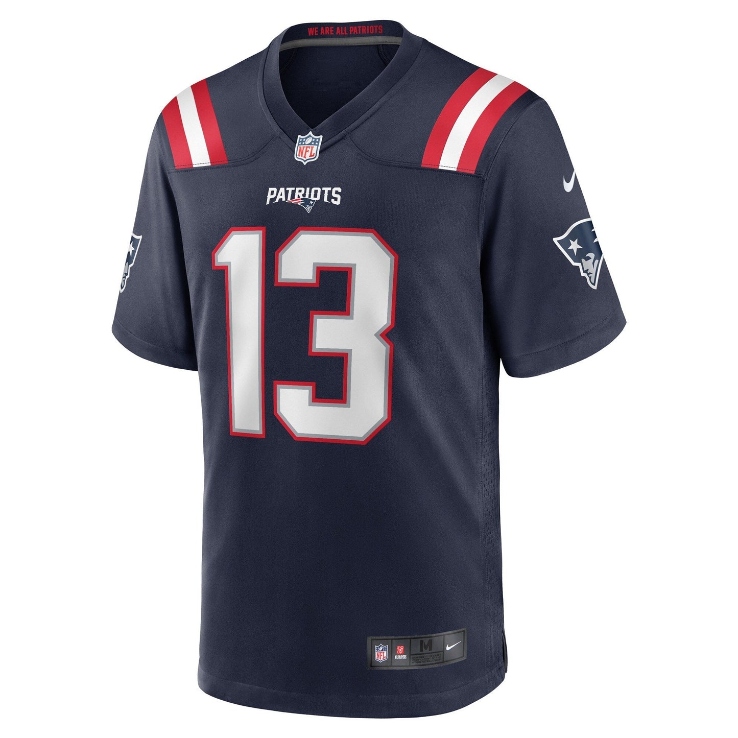 Jack Jones New England Patriots  Game   Jersey - Navy