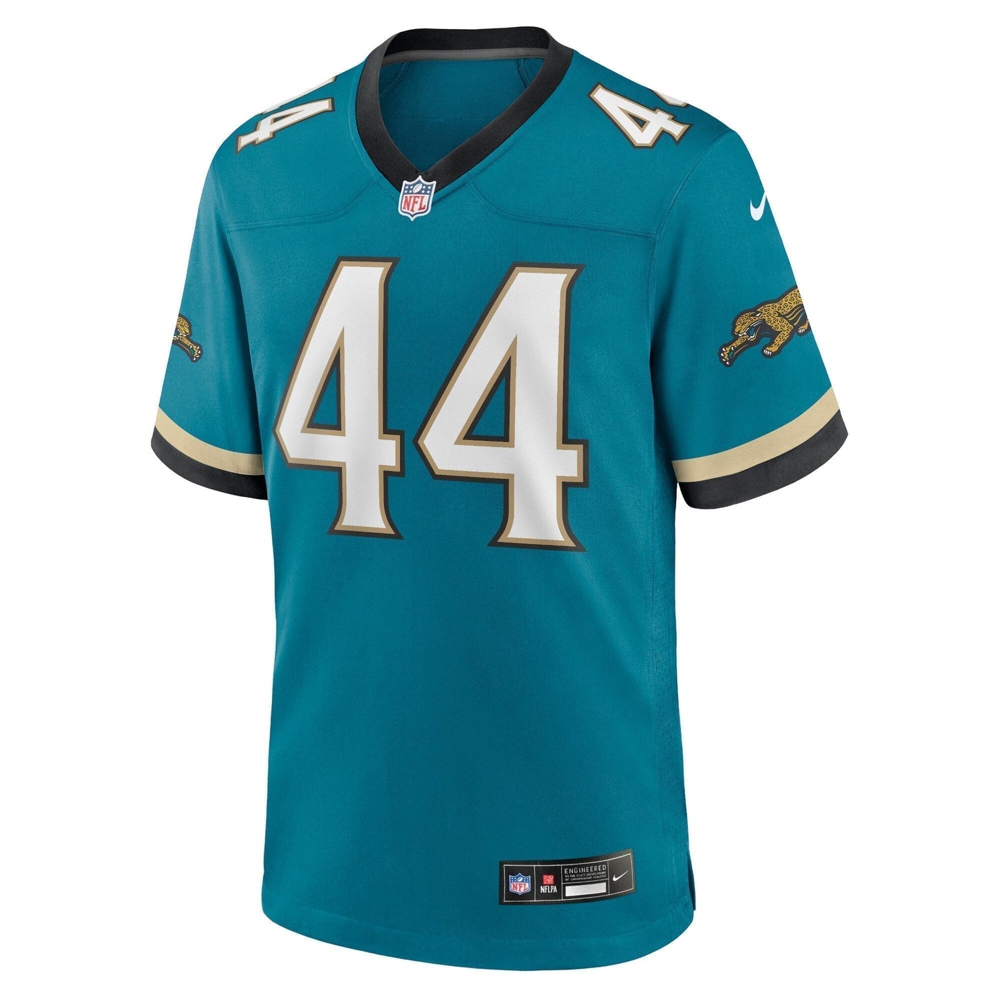 Travon Walker Jacksonville Jaguars  Prowler Throwback   Game Jersey - Teal