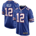 Jim Kelly Buffalo Bills  Game Retired   Jersey - Royal