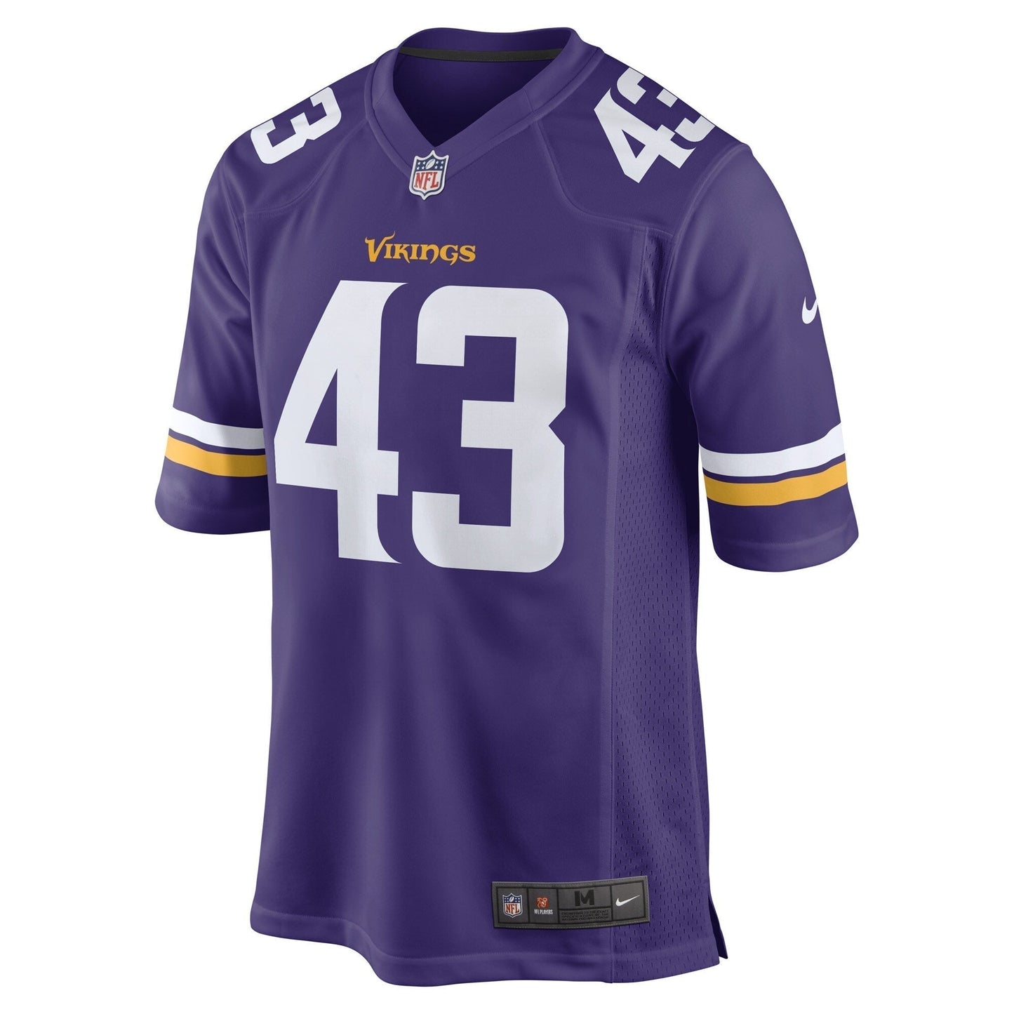 Luiji Vilain Minnesota Vikings  Game   Jersey - Purple