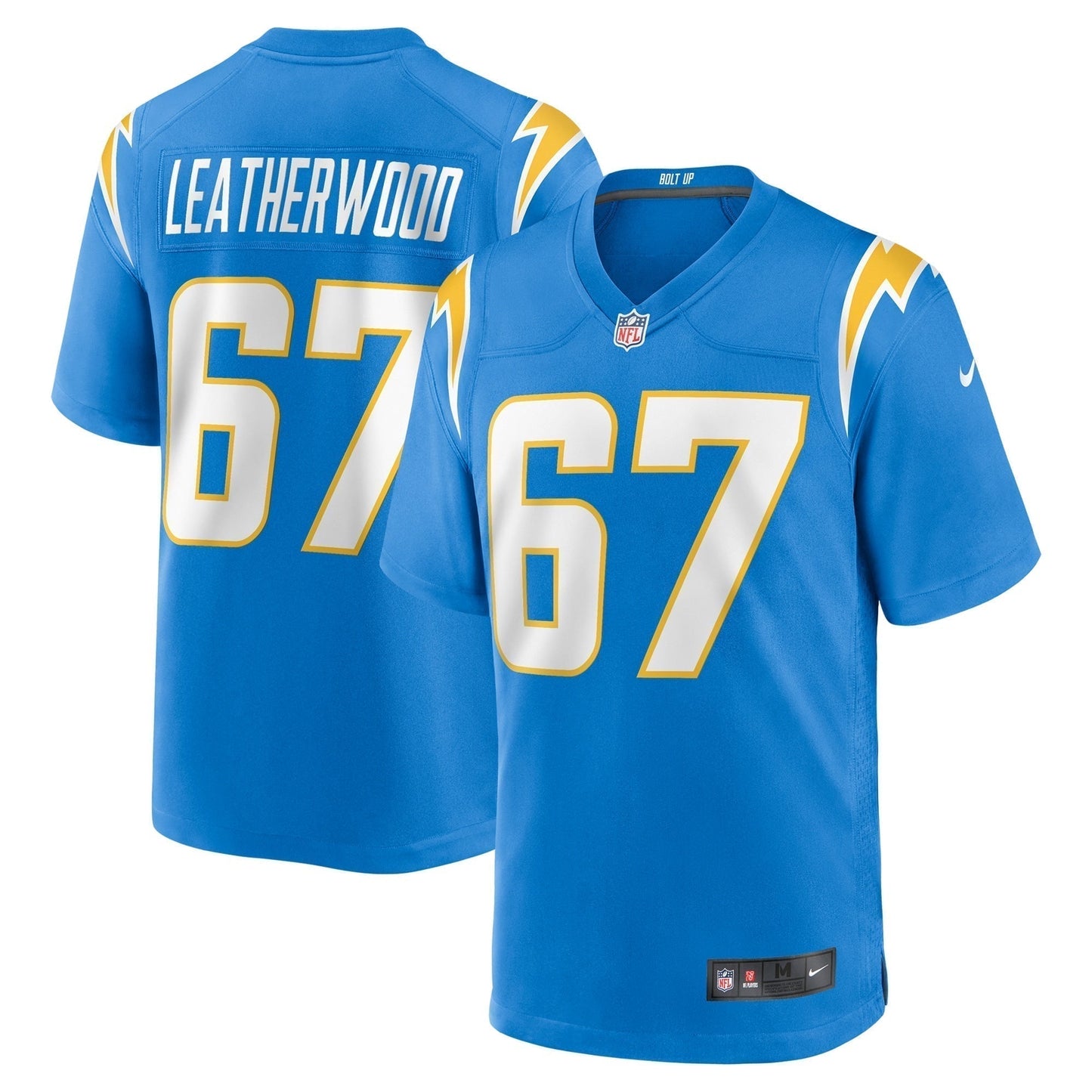 Alex Leatherwood Los Angeles Chargers  Team Game Jersey -  Powder Blue