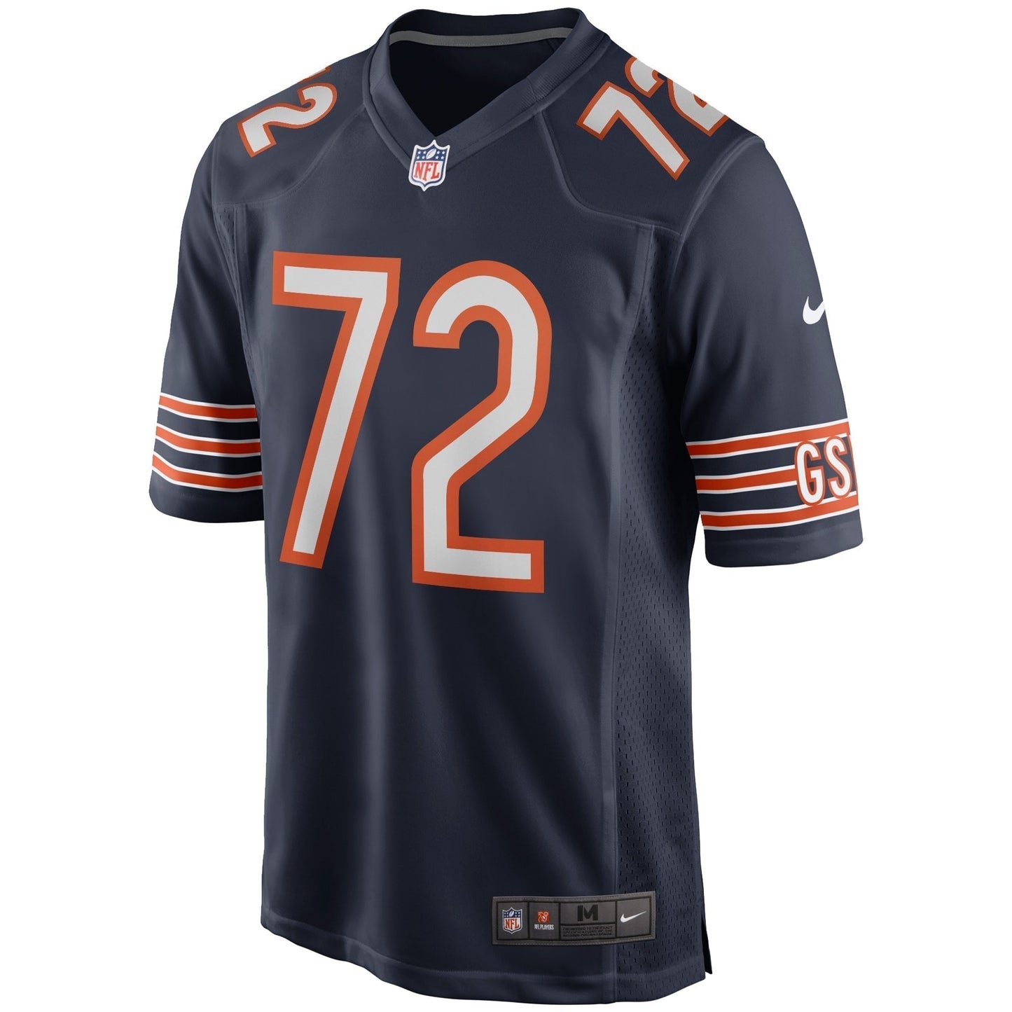 William Perry Chicago Bears  Game Retired   Jersey - Navy