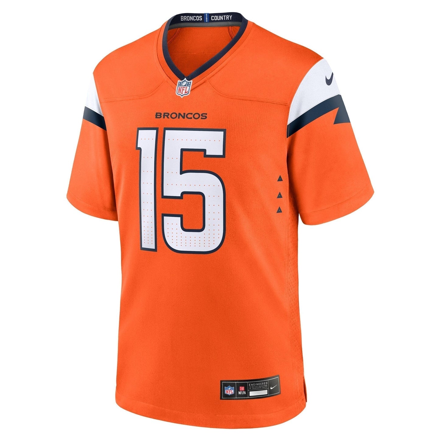 Nik Bonitto Denver Broncos  Team Game Jersey -  Orange