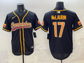 Men's Washington Commanders Doug Williams #17 Black Team Game Jersey
