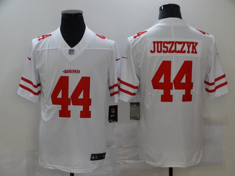Men's San Francisco 49ers Kyle Juszczyk White Game Jersey