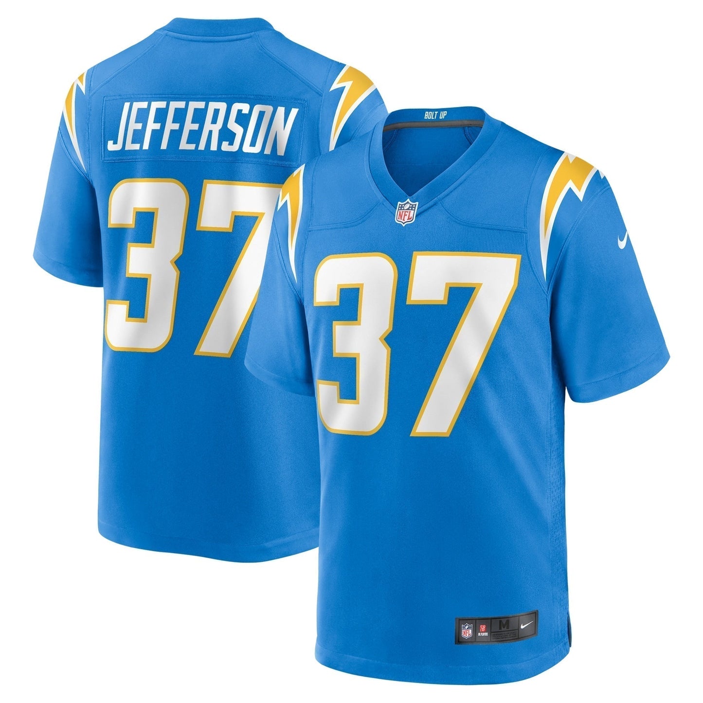 Tony Jefferson Los Angeles Chargers  Team Game Jersey -  Powder Blue