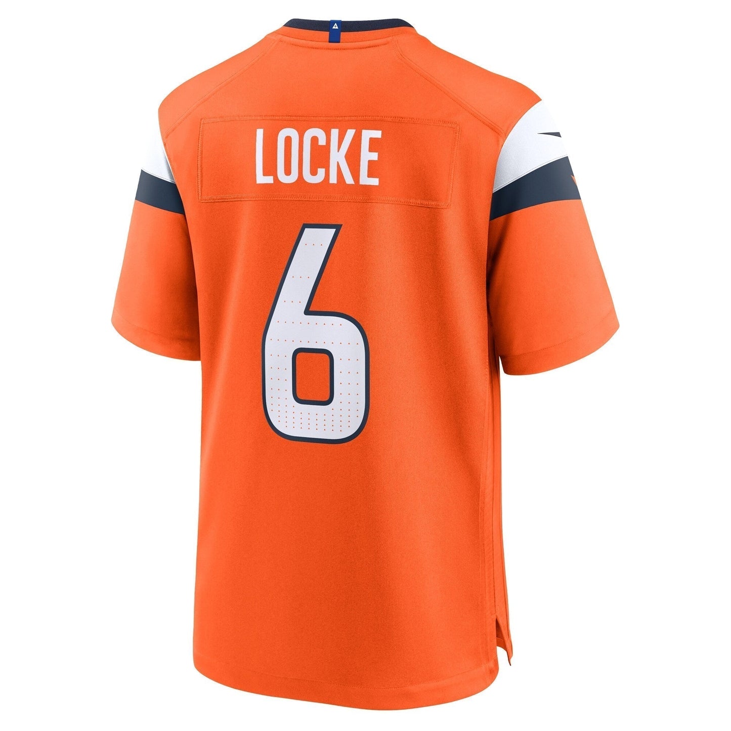 P.J. Locke Denver Broncos  Team Game Jersey -  Orange