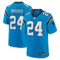 Jonathon Brooks Carolina Panthers  2024  Draft Alternate Game   Jersey - Blue
