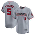 CJ Abrams Washington Nationals Road Jersey - Gray